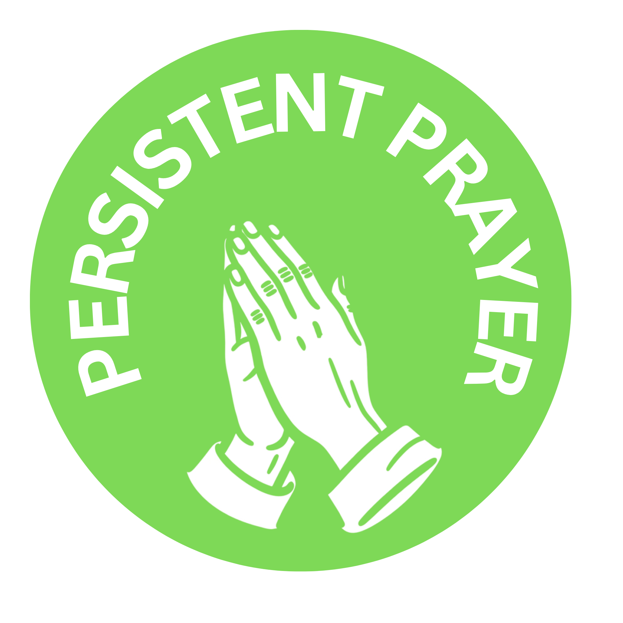 minimal logo persistent praying (1)